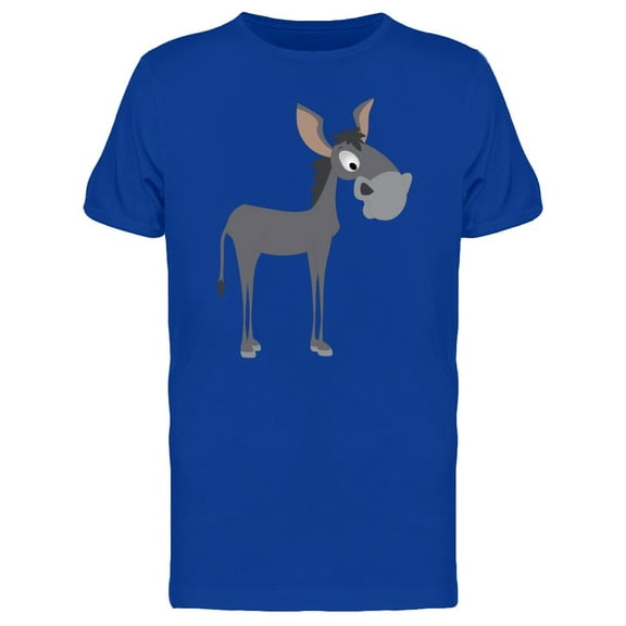 Cute Donkey  T-Shirt Men -Image by Shutterstock, Male XX-Large