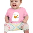 thumbnail image 1 of Cute Doodle Ghost W Heart T-Shirt Infant -Image by Shutterstock,  6 Months, 1 of 4