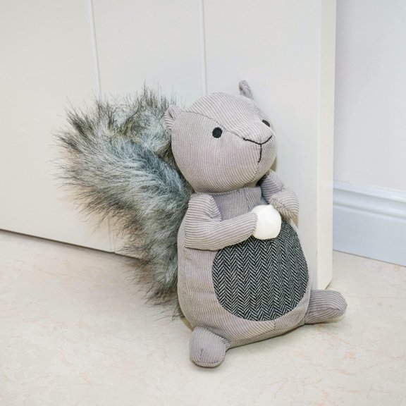 Cute Door Stopper Decorative Door Stops for Home and Office, Cat Weighted Interior Doorstop Fabric Stuffed Animal Door Stopper Floor Decorative