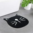 thumbnail image 1 of Cute Doormat for Kids - Microfiber Absorbent Bathroom Mats - Front Door Mat Carpet Floor Rug, Cat Shape, 1 of 6