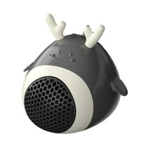 Cute Dragon 2 in 1 Heater Fan Portable Cooling Fan, Portable Electric Heater with Fast Heating, Tip-Over/Overheat Protection, Quiet Mini Desk Heater for Bedroom, Home Office