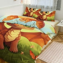 Cute Dragon Baby Bedding Set with Zipper Closure for Girls & Boys