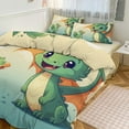 thumbnail image 1 of Cute Dragon Baby Bedding Sets Twin Duvet Cover 3 Piece Cute Bed Set for Boys Girls Kid, 1 of 1