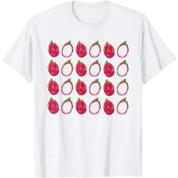 Cute Dragon Fruits Apparel Tropical Food T-Shirt
