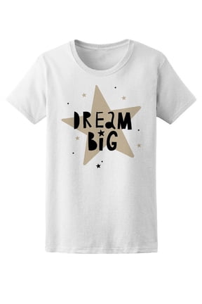 Cute Dream Big Star T-Shirt Women -Image by Shutterstock, Female XX-Large