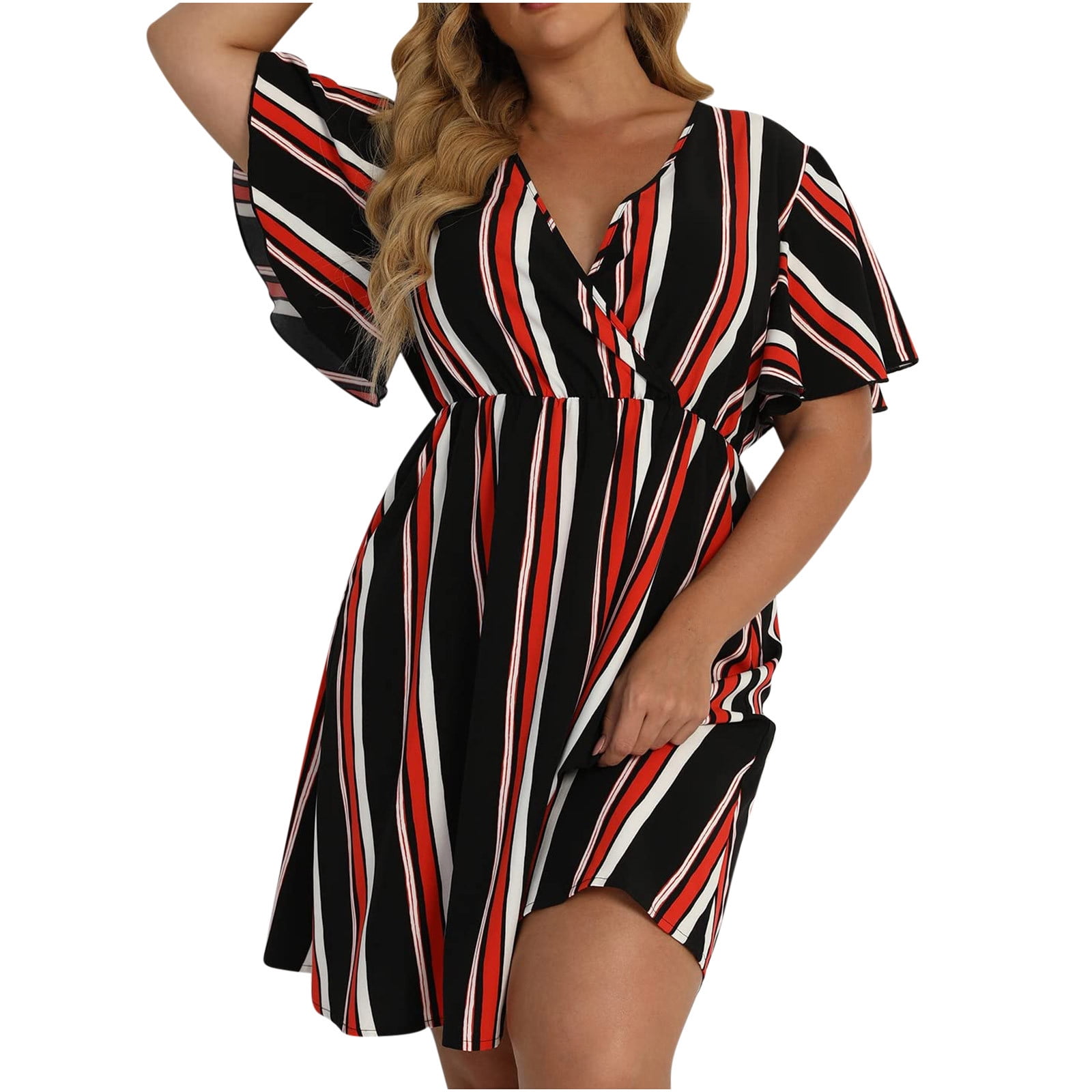 Walmart top wrap dress