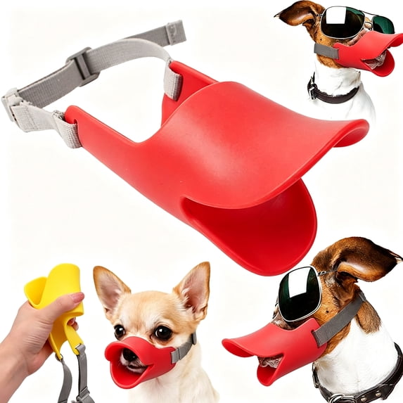 Cute Duck Bill Dog Muzzle, Duck Muzzle for Dogs