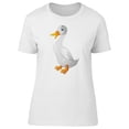 thumbnail image 1 of Cute Duck Cartoon T-Shirt Women -Image by Shutterstock, Female Large, 1 of 2