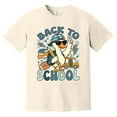 thumbnail image 1 of Cute Duck Checkered Back To School First Day For Boys Comfort Color T-Shirt, Unisex, up to size 4XL, 1 of 4