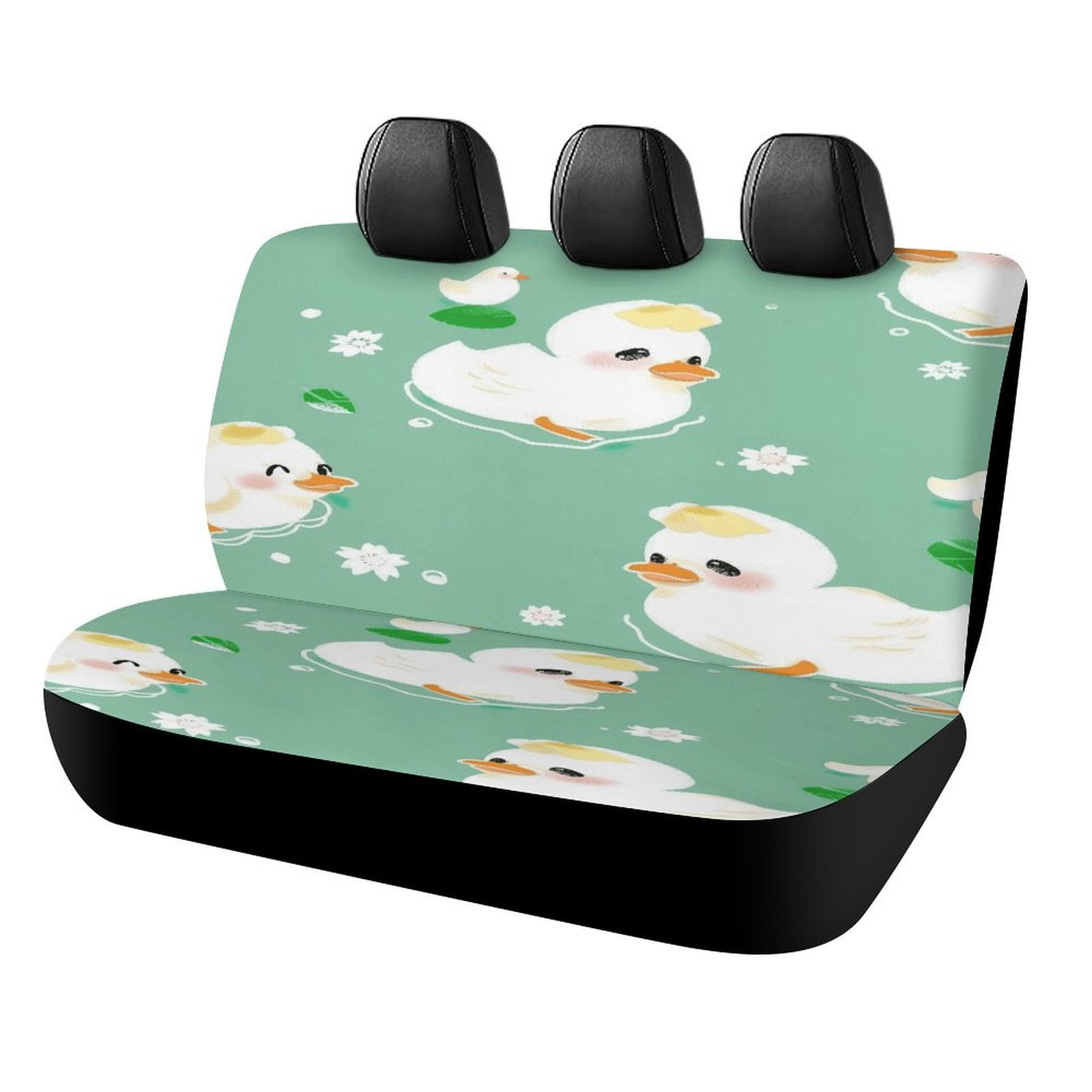 Duckling Lake Adventure Rear Seat Covers, Car Backseat Protector Universal Back Seat Vehicle Interior Protector Fits Cars Suvs Sedans Trucks