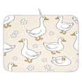 thumbnail image 1 of Cute Duck and Flowers Drying Dish Mat Quick Drying Absorbent Soft Durable for Kitchen 16" x 18", 1 of 10