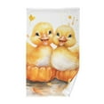 thumbnail image 1 of Cute Ducks Cotton Face Towels Soft Hand Towel Absorbent Bathroom Towel for Kitchen Hotel Decoration, 1 of 7