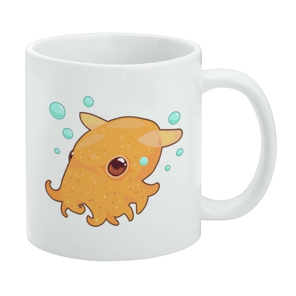 Cute Dumbo Octopus White Mug