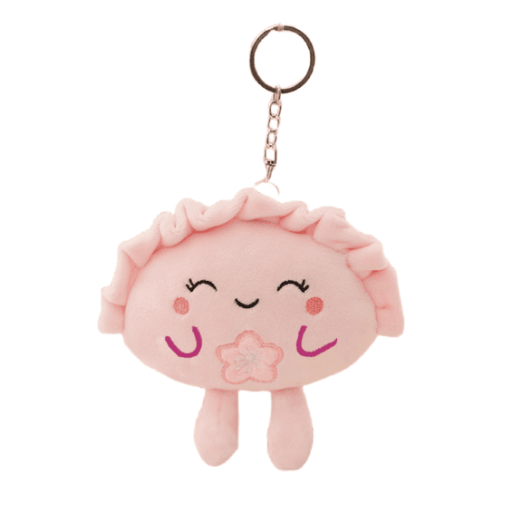 Cute Dumpling Plush Toy-5''/14'' Soft & Huggable Plush Throw Pillow, Birthday Gifts for Kids Adults