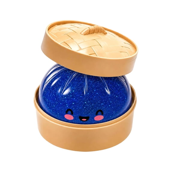 Cute Dumpling Squishy Mystery Box, Mystery Squeeze Dumpling, Squishy Dumpling Stress Relief Toy with Realistic Texture, Glitter Stress Relief Squeeze Balls, Party & Birthday Gifts Adults