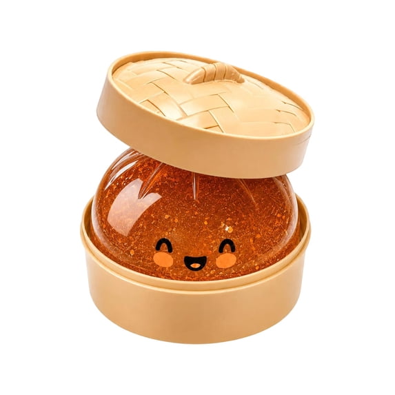 Cute Dumpling Squishy Mystery Box, Mystery Squeeze Dumpling, Squishy Dumpling Stress Relief Toy with Realistic Texture, Glitter Stress Relief Squeeze Balls, Party & Birthday Gifts Adults