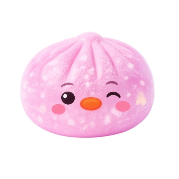 Cute Dumpling Squishy Mystery Box, Mystery Squeeze Dumpling, Squishy Dumpling Stress Relief Toy with Realistic Texture, Glitter Stress Relief Squeeze Balls, Party & Birthday Gifts Adults