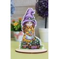 thumbnail image 1 of Cute Dwarf Lady SR-822 Plastic Canvas Counted Cross Stitch Kit, 1 of 3