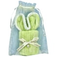 thumbnail image 1 of Cute Easter Bunny Design Coral Fleece Towel, Soft Absorbent Hand Towel, with Mesh Gift Bag, for Home Bathroom, Kitchen, Shower Supplies, Easter Party Basket Stuffer, Gift for Girlfriend Family, 1 of 6