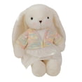 thumbnail image 1 of Cute Easter Bunny Doll for Desktop Decoration, 17.71 Inch Sitting Bunny with Soft Plush Fabric, Perfect for Easter Table, Mantel, Holiday Gifts, Reusable, Festive Decor, 1 of 5