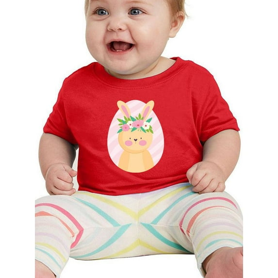 Cute Easter Bunny Garland T-Shirt Infant -Image by Shutterstock, 6 Months