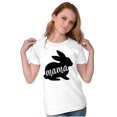 thumbnail image 1 of Cute Easter Bunny Mama Spring Rabbit Womens Slim Fit Graphic Tee Brisco Brands S, 1 of 5