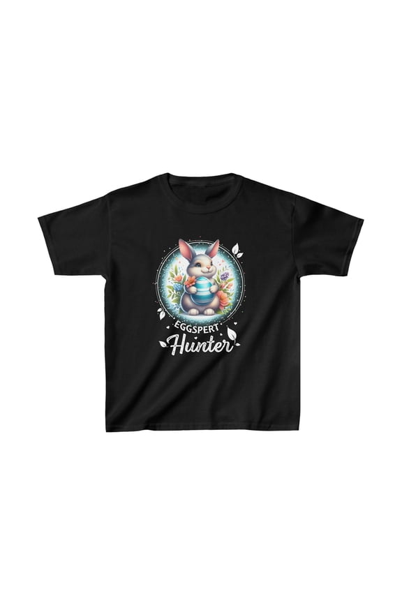 Cute Easter Egg Hunter Eggspert Rabbit Easter Shirts Easter Boys Tshirts