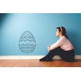 thumbnail image 1 of Cute Easter Egg Pattern Eggs Basket Hunt Cartoon Wall Sticker Art Decal for Girls Boys Room Bedroom Nursery Kindergarten House Fun Home Decor Stickers Wall Art Vinyl Decoration Size (30x27 inch), 1 of 3