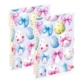 thumbnail image 1 of Cute Easter Eggs Ring Binder Notebook Journey Note Diary College Ruled Spiral Notebook Study Loose Leaf Paper A5 60 Pages, 1 of 8