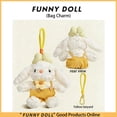 thumbnail image 1 of Cute Easter Floppy Ear Rabbit Plush Bag Charm Pendant,4.72" Lop-eared Plush Bag Charm,Backpack Pendant,Small Stuffed Animal,Keychain,Perfect As A Birthday Gift For Girls.M, 1 of 7