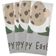 thumbnail image 1 of Cute Easter Gnome Kitchen Tea Towels Set of 4 Absorbent Hand Dish Towels, Grey Egg Dishcloths Lint-Free 18x28 Inch Fast Drying for Cooking Baking Home Clean, 1 of 5