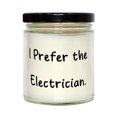 thumbnail image 1 of Cute Electrician Gifts, I Prefer The Electrician, Electrician Scent Candle from Coworkers, for Men Women, Scented Candles, Candle Gift Set, Gift for her, Luxury Candles, Soy Candles, Beeswax Candles,, 1 of 1