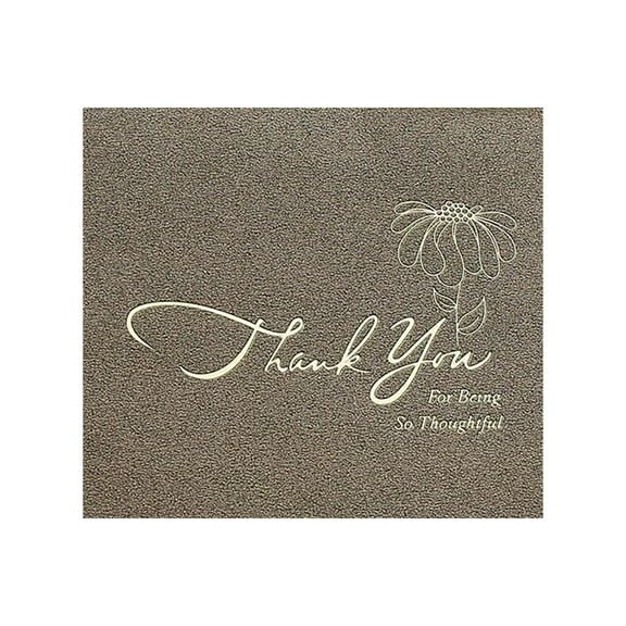 Cute Elegant Blue Thank You Card with White Script Design Perfect for Weddings, Birthdays, and Special Occasions Stationery Set