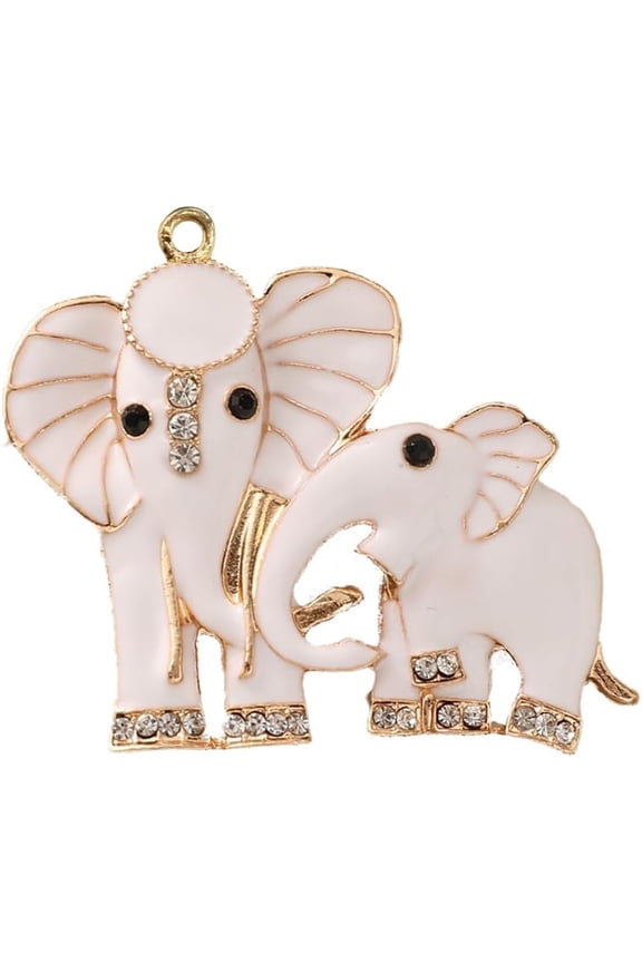 Cute Elephant Brooch Pin Crystal Rhinestone Animal Jewelry for Women Men Dainty Lapel Pin Boutonniere Corsage Scarf Clip Fashion Suit Dress Accessories Present for Mother Grandma
