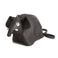 thumbnail image 1 of Cute Elephant Cartoon Crossbody Bag for Women, Stylish Niche PU Shoulder Bag - Zipper Closure Trendy Street Fashion Bag for Daily Matching (Black/Beige/Gray), 1 of 4