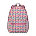 thumbnail image 1 of Cute Elephant Embroidered Backpack - Waterproof School Bag for Students, Lightweight Bookbag with Padded Straps, Elephant Themed Gift, 1 of 6