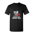 thumbnail image 1 of Cute Elephant Graphic Autism Is My Superpower Kids Awareness Unisex T-Shirt, for men & women, up to size 5XL, 1 of 2
