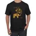 thumbnail image 1 of Cute Elephant Love Imagine Inspirational/Christian Men's Graphic T-Shirt, Black, Small, 1 of 3
