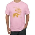 thumbnail image 1 of Cute Elephant Love Imagine Inspirational/Christian Men's Graphic T-Shirt, Light Pink, Large, 1 of 3