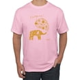 thumbnail image 1 of Cute Elephant Love Imagine Inspirational/Christian Men's Graphic T-Shirt, Light Pink, X-Large, 1 of 3