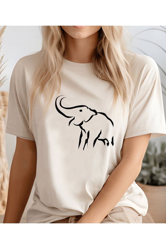 Cute Elephant Shirt, Elephant Lover Gift,Elephant Women Tee,Mothers Day Gift,Zoo Trip Shirt,Animal Lover Birthday Tshirt,Safari Animal Shirt Tshirt All Size S-5XL