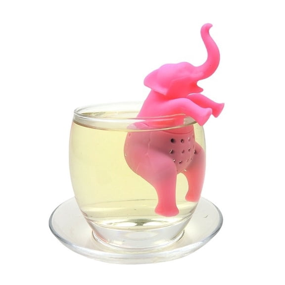 Cute Elephant Silicone Tea Maker | Lazy Tea Strainer | Household Tea Filter | Creative Gifts