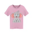 thumbnail image 1 of Cute Elephant Sitting T-Shirt Toddler -Image by Shutterstock,  3 Toddler, 1 of 2