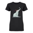 thumbnail image 1 of Cute Elephant With A White Mouse Shaped T-Shirt Women -Image by Shutterstock, Female Large, 1 of 2