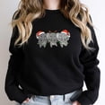 thumbnail image 1 of Cute Elephant with Christmas Ornaments Graphic Tee, Holiday Animal Lover SW16804 Unisex Sweatshirt, Up to Size 5XL, 1 of 2