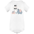 thumbnail image 1 of Cute Elephants My Little Baby Bodysuit Infant -Image by Shutterstock,  24 Months, 1 of 2