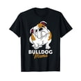 thumbnail image 1 of Cute English Bulldog Mama Cartoon T-Shirt - Funny Gift for Dog Moms, 1 of 5