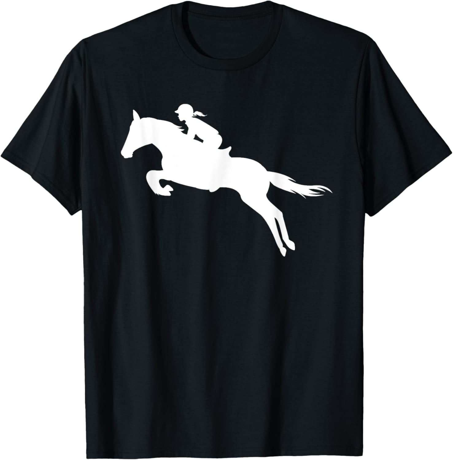 Cute English Riding Hunter Jumper Girl Riding Horse Tee Gift Cute English Riding Hunter Jumper Girl Riding Horse Tee Gift