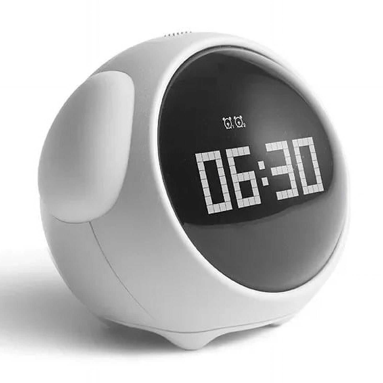Cute Expression Alarm Clock Multi Digital Voice Controlled Light