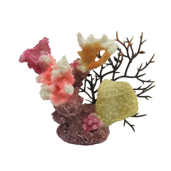 Cute Exquisite Coral Crafts Simulation Coral FishTank Landscaped Decoration Colorful FishTank Sea Creature Coral Shape